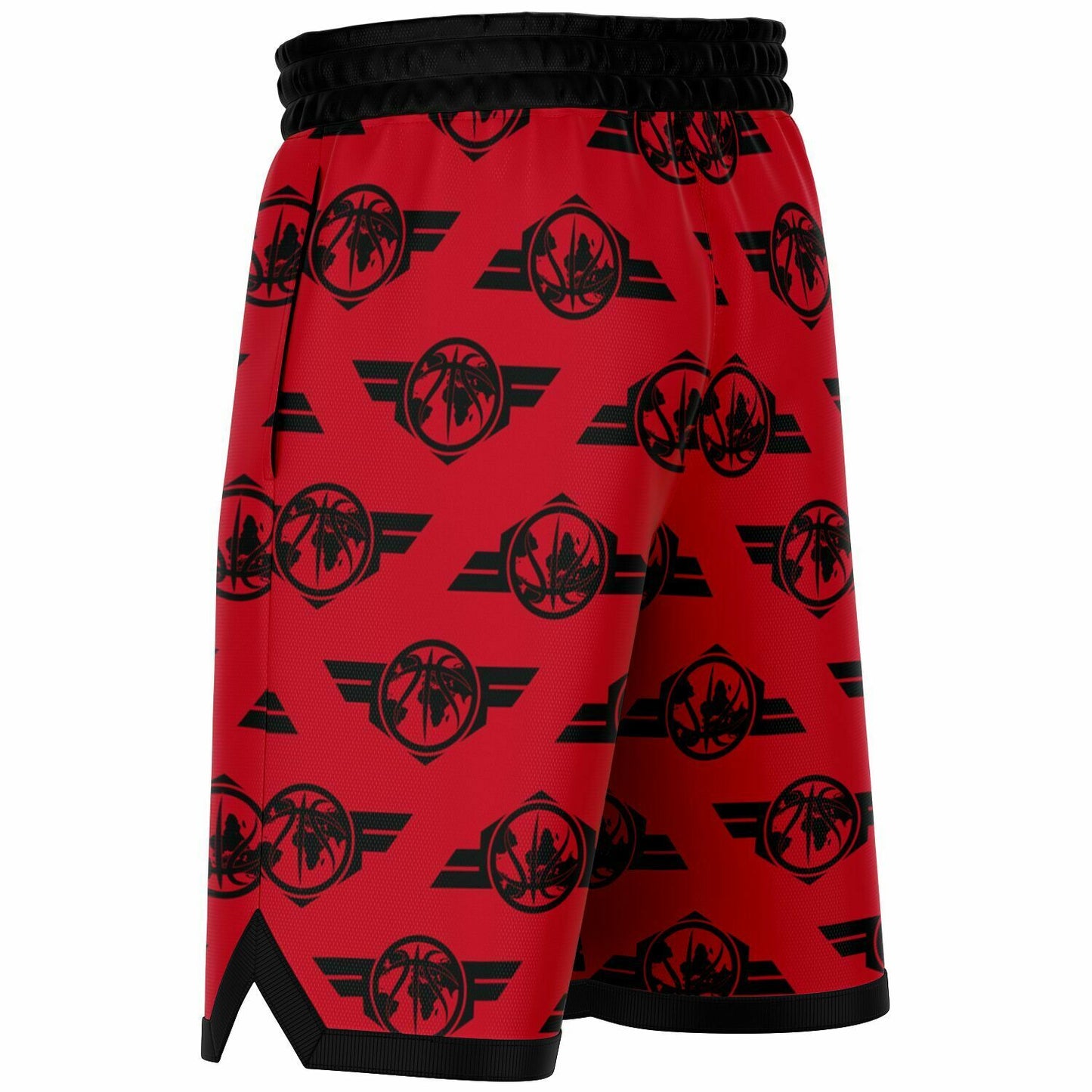 FoF Ball 23 Basketball Short Rib Red