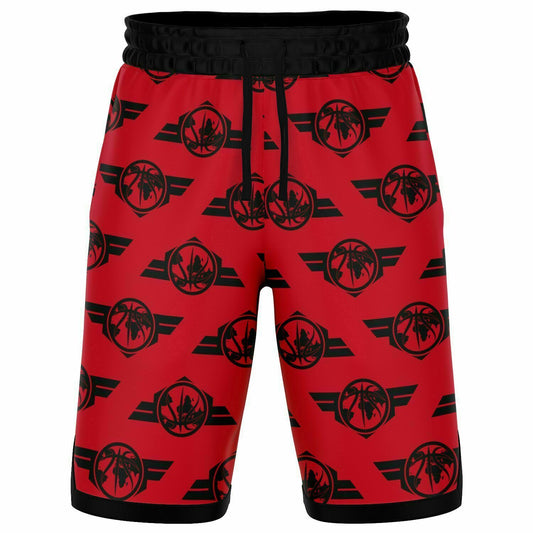 FoF Ball 23 Basketball Short Rib Red