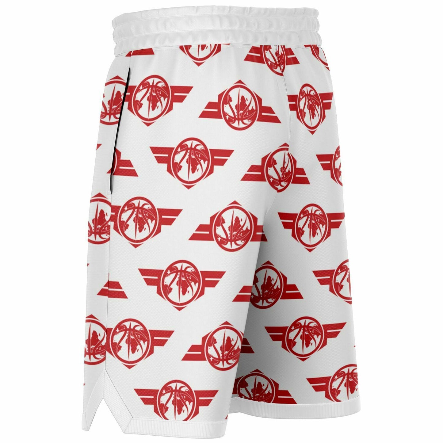 FoF Ball 23 Basketball Short Rib Red