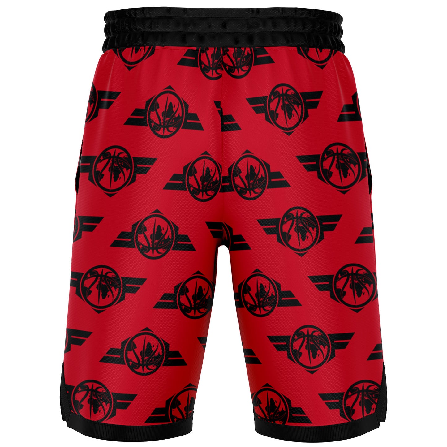 FoF Ball 23 Basketball Short Rib Red
