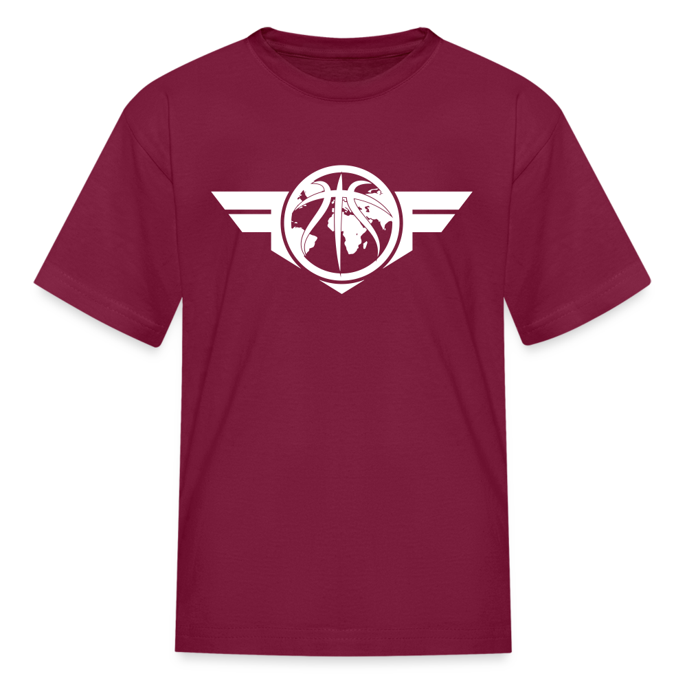 FoF Ball 23 W Kids' T-Shirt - burgundy